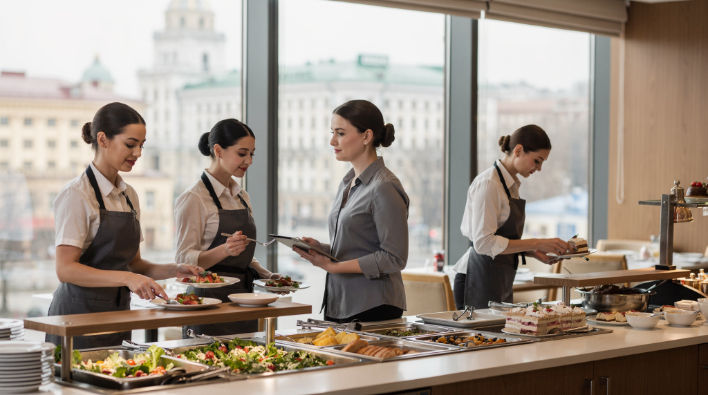 Организация работы персонала в ресторане формата Buffet